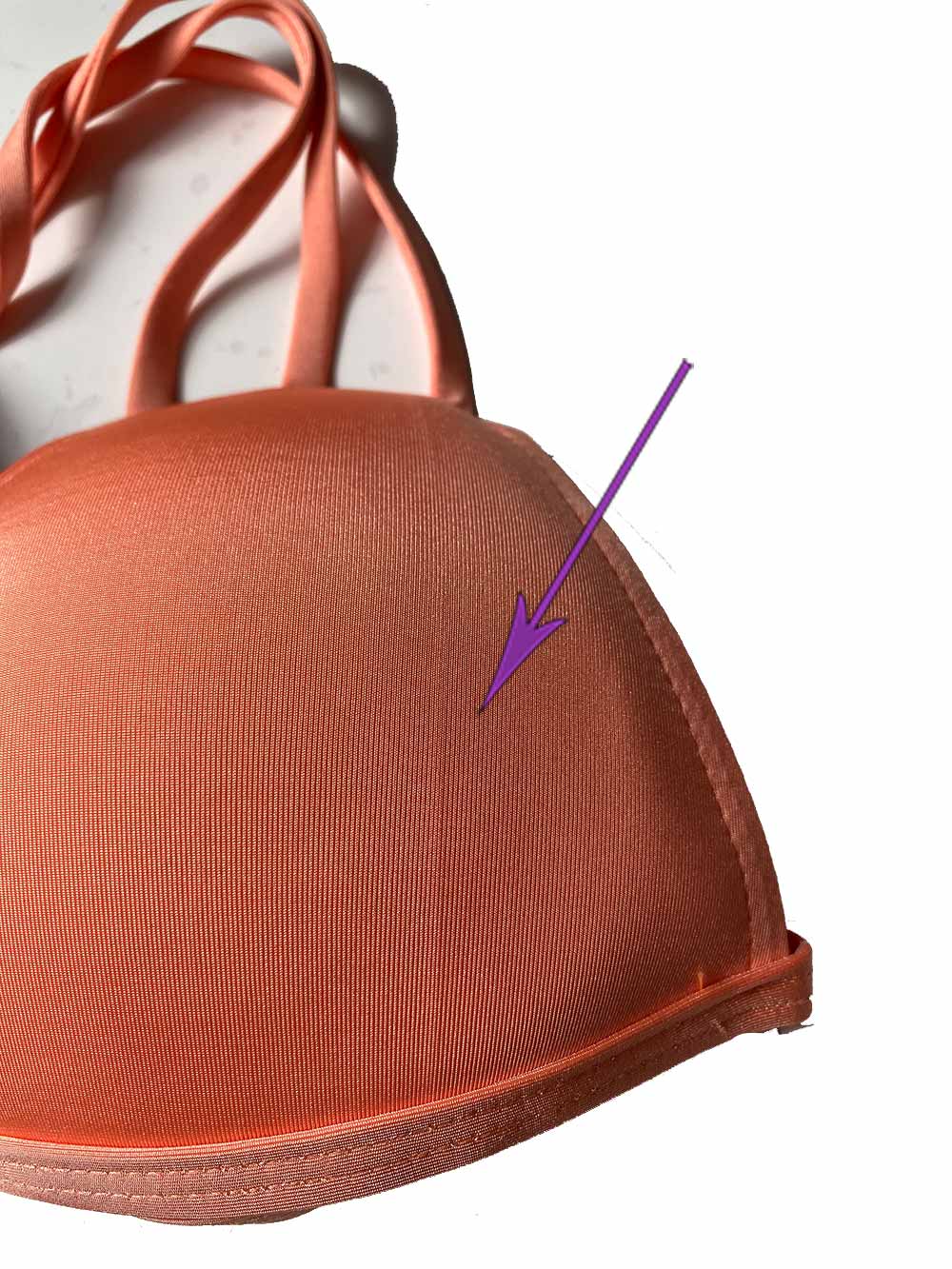 B-Ware - VODA SWIM Push-up Bikini-Top Strappy - M